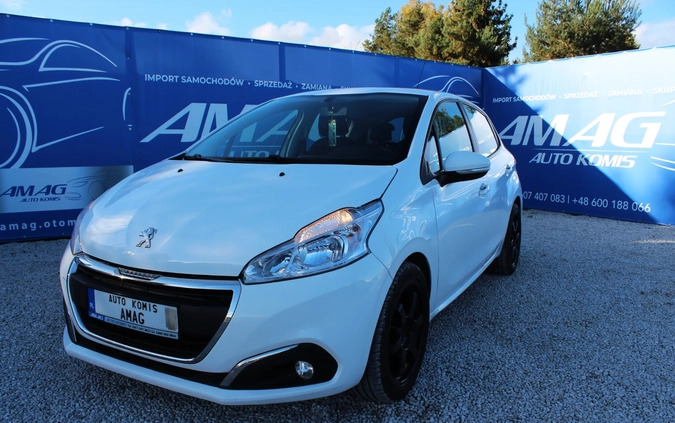 Peugeot 208 cena 29900 przebieg: 133000, rok produkcji 2016 z Łapy małe 379